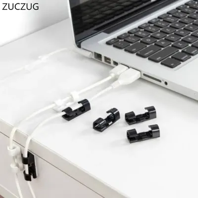 ZUCZUG-Pince à câble pour bureau organisateur de fil chargeur USB support d'évaluateur table