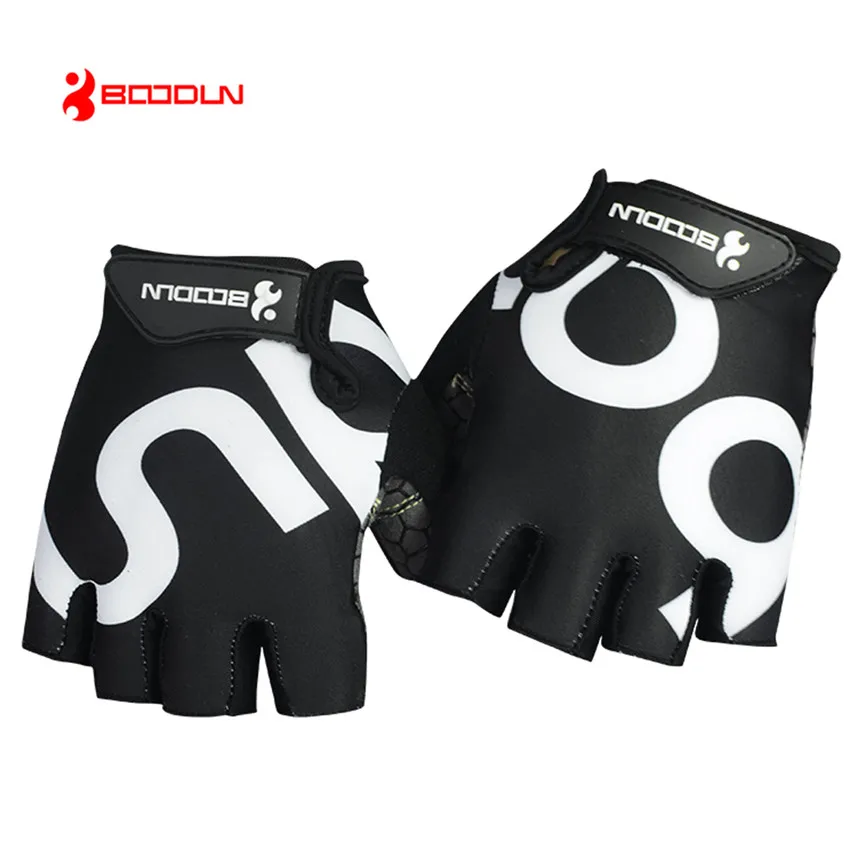 BOODUN-Gants de vélo demi-doigt respirants pour hommes et femmes, gants de cyclisme de sport, coussretours en gel, VTT, vélo de route