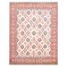 ECARPETGALLERY Hand-knotted Finest Ghazni Cream Wool Rug - 9'8 x 12'6