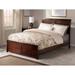 Portland Full Traditional Bed with Matching Foot Board in Walnut