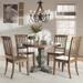 Eleanor 5-pc. Round Sage Green Wood Dining Set by iNSPIRE Q Classic