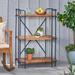 Cedarburg Outdoor Industrial 3 Shelf Firwood Bookcase by Christopher Knight Home - 27.25" W x 17.00" D x 40.75" H