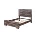 ACME Juniper Queen Bed in Dark Cherry