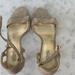 Michael Kors Shoes | Michael Kor Gold Heels | Color: Gold | Size: 6