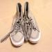 Converse Shoes | Grey Suede Hightop | Color: Gray/White | Size: 8.5