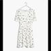 Madewell Dresses | Madewell Daylily Pintuck Dress In Sweet Bl | Color: Pink/White | Size: S