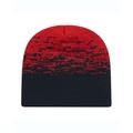 CAP AMERICA RKS9 USA-Made Static Beanie Hat in Black/True Red | Acrylic