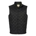 Weatherproof 207359 Vintage Diamond Quilted Vest in Black size 2XL | Nylon