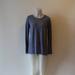 Athleta Tops | Athleta Blue Heather Long Sleeve Top Sz M* | Color: Blue | Size: M