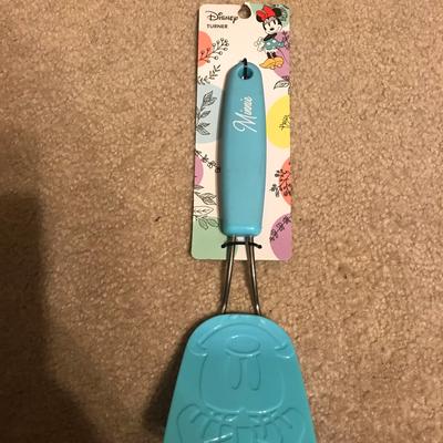 Disney Kitchen | Disney Minnie Mouse Cooking Spatula | Color: Blue/Gray | Size: Os