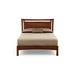 Copeland Furniture Monterey Solid Wood Platform 3 Piece Bedroom Set Wood in Brown/Red | 52 H x 64.25 W in | Wayfair