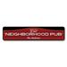 Lizton Sign Shop, Inc Neighborhood Pub Welcome Custom Aluminum Sign Metal in Black/Gray/Red | 4 H x 18 W x 0.04 D in | Wayfair 1656-A418