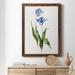 Wexford Home Blue Lively Botanical II-Premium Framed Canvas - Ready To Hang Canvas in Black/Blue/Green | 24 H x 18 W x 1.5 D in | Wayfair