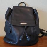 Nine West Bags | Beautiful Top Grain Leather Backpack/ Small Bag | Color: Black | Size: 11 Inches Tall By 11 Inches Wide.