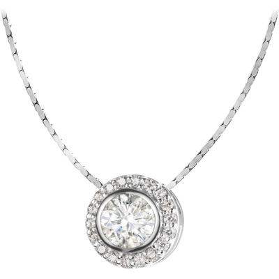 Jacques Lemans - Kette 925er Silber Ketten 1 ct Damen