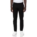 Scotch & Soda Men's Nos Mott-Classic Slim Fit Chino Trouser, Black (Black 90), 26 (Size: 36/36)