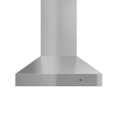 ZLINE 48 in. Professional Wall Mount Range Hood in Stainless Steel with Crown Molding (667CRN-48) - ZLINE Kitchen and Bath 667CRN-48