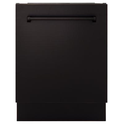 "ZLINE 24"" Tallac Series 3rd Rack Tall Tub Dishwasher in Oil Rubbed Bronze with Stainless Steel Tub, 51dBa (DWV-ORB-24) - ZLINE Kitchen and Bath DWV-ORB-24"