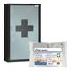 Verbandschrank »P-10202-13169« mit DIN 13169 Füllung schwarz, First Aid Only, 30x50x12 cm