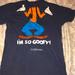 Disney Shirts | Disney Goofy Shirt | Color: Blue/Orange | Size: L