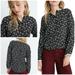 Madewell Tops | Madewell Xxs Print-Mix Meadow Shirt Branch Floral | Color: Black/White | Size: Xxs