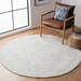 Blue/White 0.43 in Indoor Area Rug - Dakota Fields Colbert Handmade Tufted Wool Area Rug in Ivory/Blue Wool | 0.43 D in | Wayfair