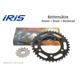 IRIS Kette & ESJOT Räder XR Kettensatz VTR 1000 SP01 00-01, schwarz