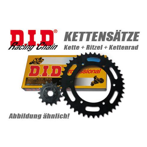 DID Kette und ESJOT Räder PREMIUM Kettensatz TRIUMPH 765 Street Triple (RS/R/LOW), 17-, 660 Street Triple S, 18-, schwarz-gold