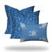 MOA Collection Indoor/Outdoor Lumbar Pillow Set, Zipper Covers Only - 20 x 20