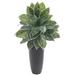37" Aglonema Artificial Plant in Planter (Real Touch) - 30"W x 30"D x 37"H