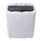 14.3 lbs Semi-automatic Compact Twin Tub Washing Machine with Built-in Drain Pump