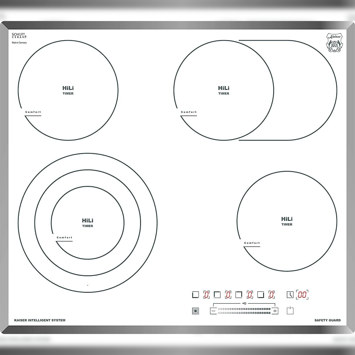 Kaiser KCT 6715 FW Elektro-Kochfeld 60 cm Image
