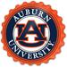 Auburn Tigers 19'' x Bottle Cap Wall Sign