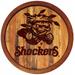 Wichita State Shockers 21'' x Faux Barrel Top Sign