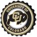 Colorado Buffaloes 19'' x Bottle Cap Wall Sign