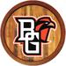 Bowling Green St. Falcons 21'' x Color Logo Faux Barrel Top Sign