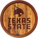 Texas State Bobcats 21'' x Faux Barrel Top Sign