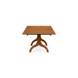 Copeland Furniture Sarah Four Leg Extension Table Wood in Brown/Red | 30 H in | Wayfair 6-SAR-24-23