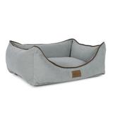 Carolina Pet Company Bolster Dog Bed Polyester/Recycled Materials in Blue | 9 H x 30 W x 24 D in | Wayfair 05620