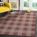 Brown 79 x 0.2 in Area Rug - Gracie Oaks Papotto Copper Indoor/Outdoor Area Rug | 79 W x 0.2 D in | Wayfair 591F9A96DA8449318E9A45C1070AC813