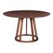 ALDO ROUND DINING TABLE WALNUT - Moe's Home Collection CB-1027-03-0