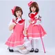 Robe de princesse rose Captor Sakura Kinomoto Sakura pour filles Costume de Cosplay robe Lolita