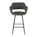 Margarite Contemporary Upholstered Counter Stool (Set of 2) - N/A