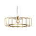 Access Lighting Wired Single Light 23-1/4" Wide LED Drum Chandelier