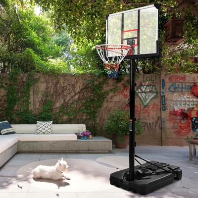Basketball Hoop Basketball System Height Adjustment LED Basketball Hoop - Large
