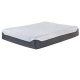 Signature Design by Ashley 12-Inch Chime Elite Adjustable Base with Mattress