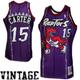 "Mitchell & Ness Vince Carter Toronto Raptors 1998/99 Throwback Authentique Maillot - Violet - Homme Taille: 48"