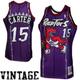 "Mitchell & Ness Vince Carter Toronto Raptors 1998/99 Throwback Authentique Maillot - Violet - Homme Taille: 56"