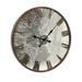 Zentique Oversized Mirrored 23.5" Wall Clock Metal in Brown | 23.5 H x 23.5 W x 2.5 D in | Wayfair PC102