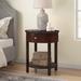 Red Barrel Studio® Zaheed End Table w/ Storage Wood in Brown | 27 H x 23.75 W x 20 D in | Wayfair 733350EBD1904EE682DC6DFC7D5AEA86